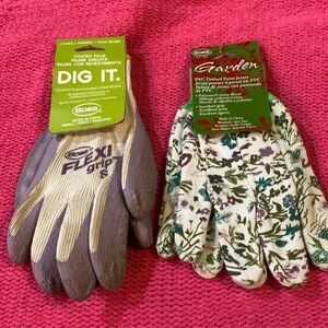 3/$20.  Two Pairs Women’s Gardening Gloves